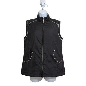 Callaway Women's black lightweight golf vest size M